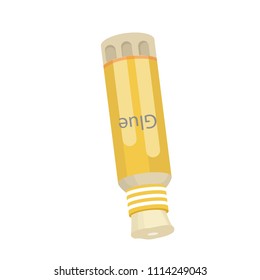 glue, jar, vector illustration