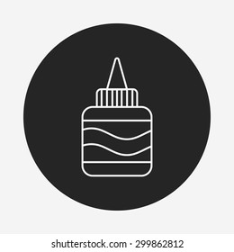 glue line icon