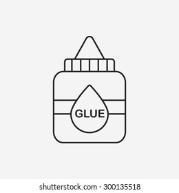 glue line icon