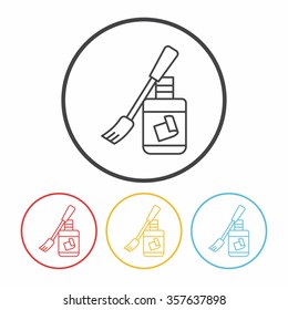 glue line icon