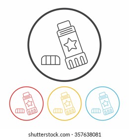 glue line icon