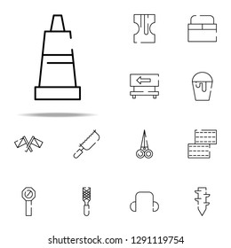 glue for metal icon. construction icons universal set for web and mobile