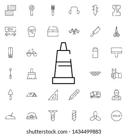 glue for metal icon. Universal set of construction for website design and development, app development