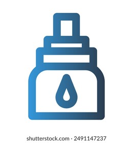 Glue outline icon. with gradient colors suitable for interfaces, websites, UI and mobile apps.