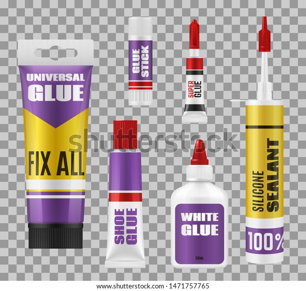 Download Glue Package 3d Mockups Adhesive Stick Stock Vector Royalty Free 1471757765