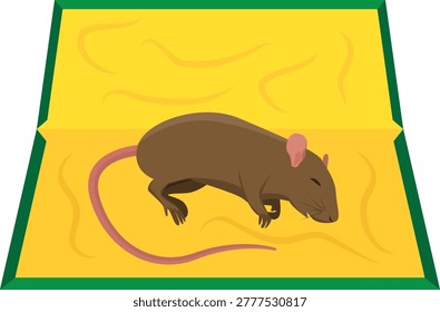 glue rat trap, sticky trap.