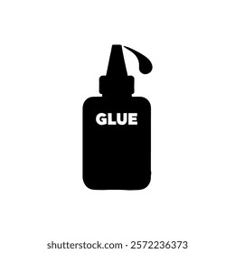 Glue silhouette icon vector design.
