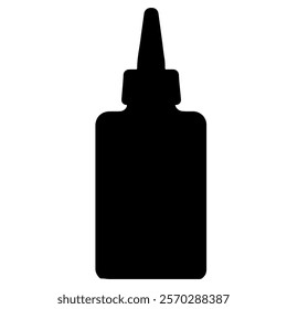 Glue silhouette vector icon sign symbol illustration design.
