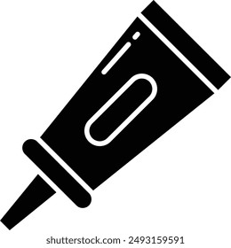 glue solid glyph vector illustration