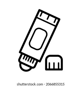 Glue Stick Icon In Trendy Vector Design Illustration 