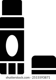 Glue Stick Vector Icon Design Illustration