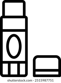 Glue Stick Vector Icon Design Illustration
