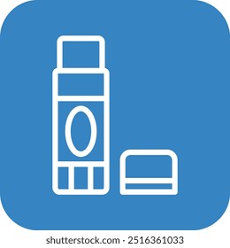 Glue Stick Vector Icon Design Illustration