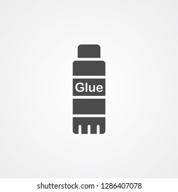 Glue stick vector icon sign symbol