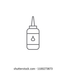 glue in a tube icon. 