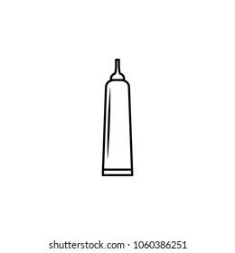 glue tube icon. Element of bottle for mobile concept and web apps. Thin line icon for website design and development, app development. Premium icon on white background