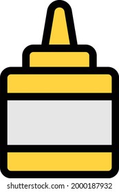 Leim-Vektorfarbsymbol
