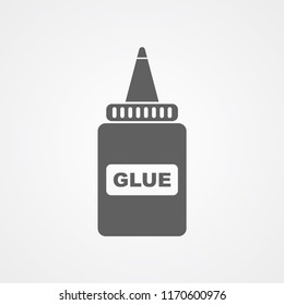 Glue vector icon