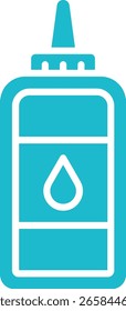 Icono de Vector de pegamento. Se puede utilizar para aplicaciones de impresión, móviles y de Web.