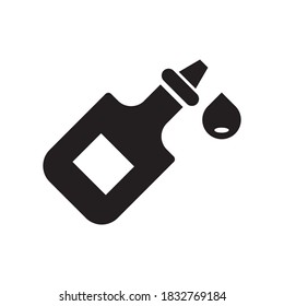 glue vector icon design template