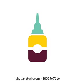 glue vector icon design template