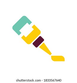 glue vector icon design template