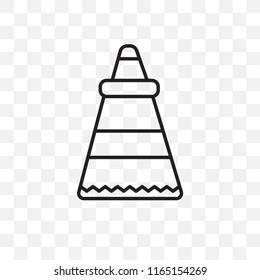 Glue vector icon isolated on transparent background, Glue logo concept