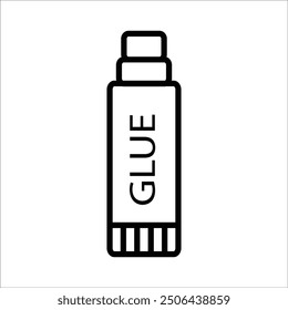 glue vector icon line template