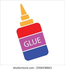 glue vector icon line template