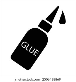 glue vector icon line template