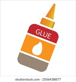 glue vector icon line template