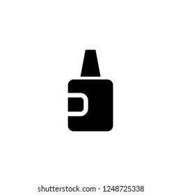 glue vector icon. glue sign on white background. glue icon for web and app