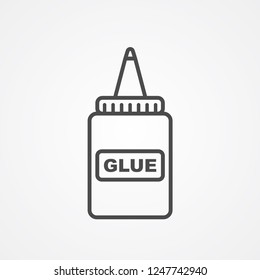 Glue vector icon sign symbol