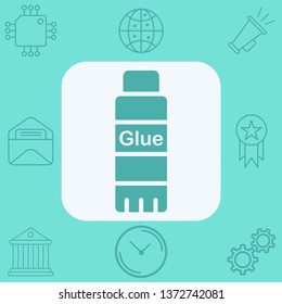Glue vector icon sign symbol