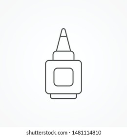 Glue vector icon sign symbol
