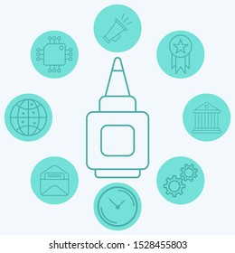 Glue vector icon sign symbol