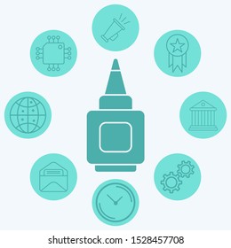 Glue vector icon sign symbol