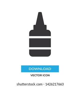 Glue vector icon, simple sign for web site and mobile app.
