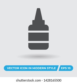 Glue vector icon, simple sign for web site and mobile app.