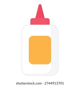 Glue vector illustration on a white background