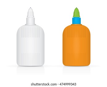 glue for your design and logo. Easy to change colors. Mock up. EPS 10