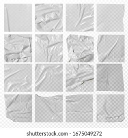 Colección de papel con incrustaciones. Afiches vectoriales realistas se burlan. objeto de ilustración vectorial. Ponga papel blanco mal pegado. afiche derrumbado. gráficos vectoriales 
