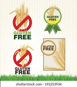 Gluten free banner collection