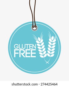 gluten free design, vector illustration eps10 graphic 