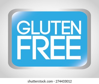gluten free design, vector illustration eps10 graphic 