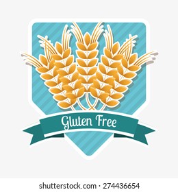 gluten free design, vector illustration eps10 graphic 