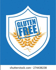 gluten free design, vector illustration eps10 graphic 
