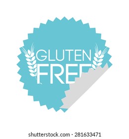 gluten free design, vector illustration eps10 graphic 