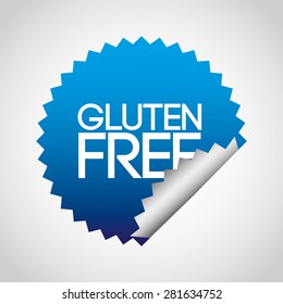 gluten free design, vector illustration eps10 graphic 