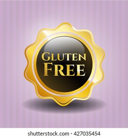Gluten Free gold emblem